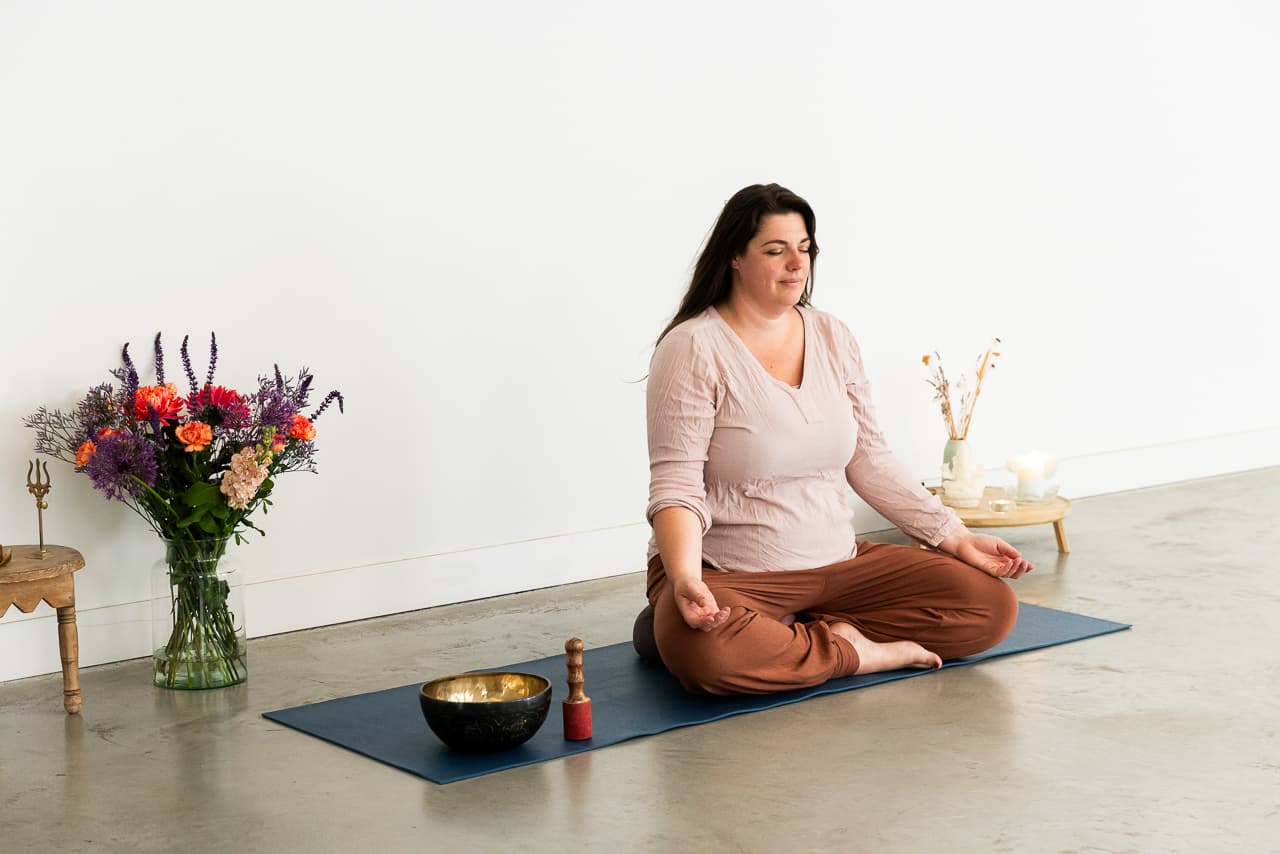Jitske in meditatie 
